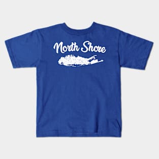 LONG ISLAND NEW YORK NORTH SHORE Kids T-Shirt